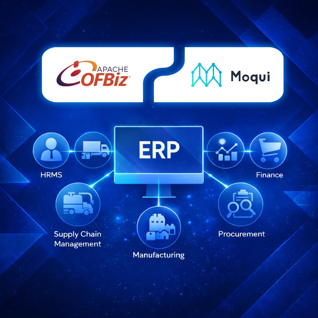 Moqui and Apache OFBiz for custom ERP development