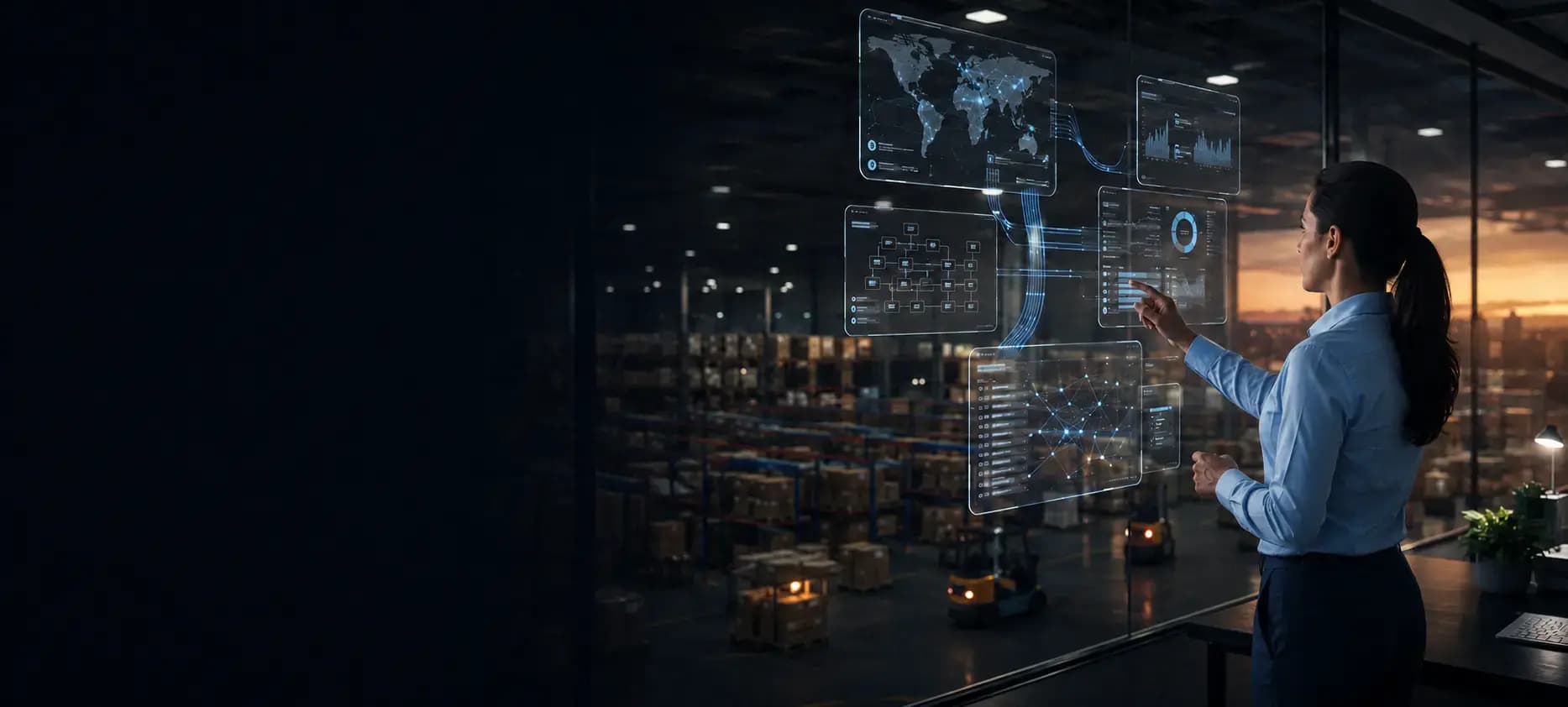 AI services supporting enterprise operations with intelligent data analysis and workflow automation