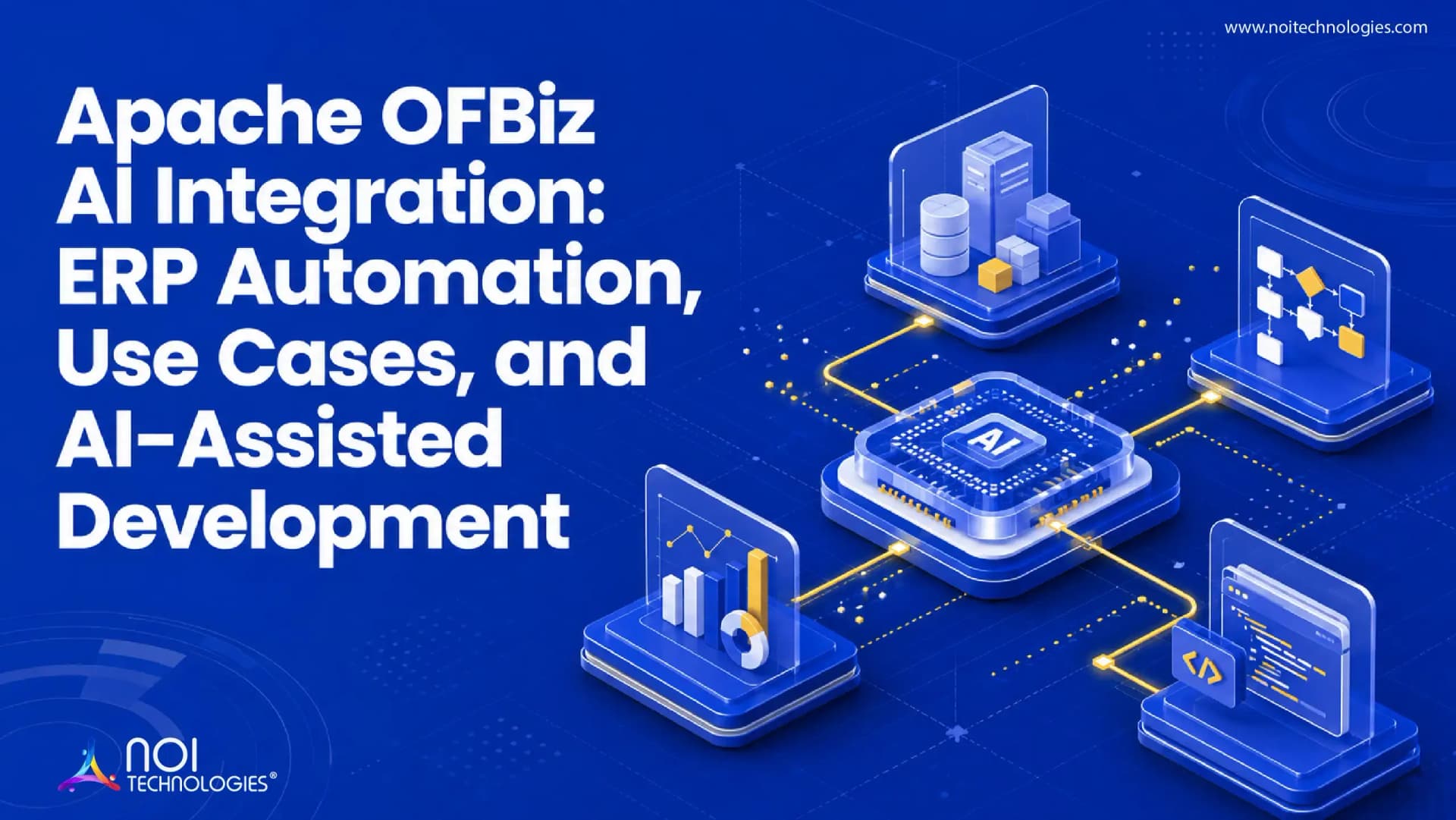 Apache OFBiz AI integration for ERP automation, analytics, workflows, and AI-assisted development