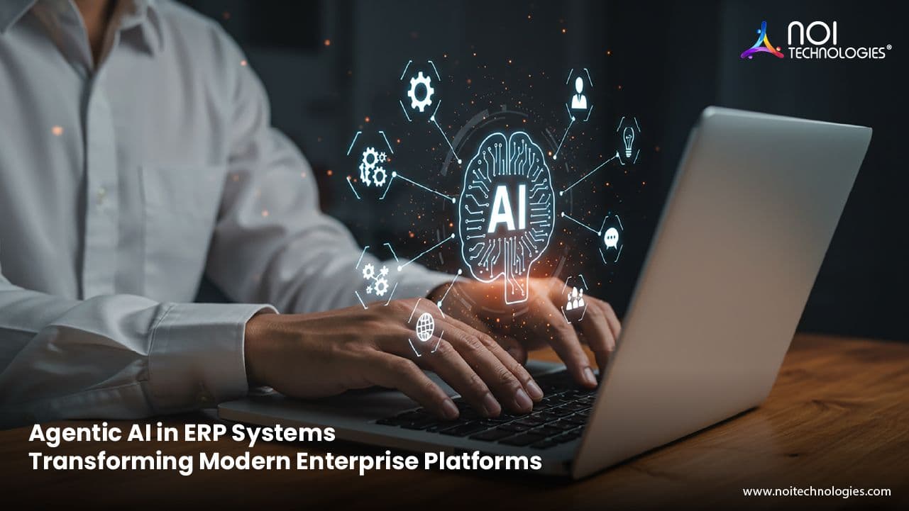 Agentic AI in ERP systems automating workflows and business decisions