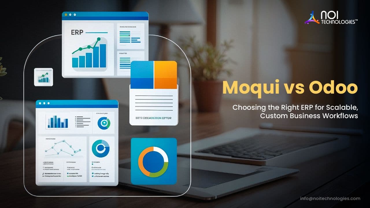 Moqui versus Odoo ERP comparison for business software selection