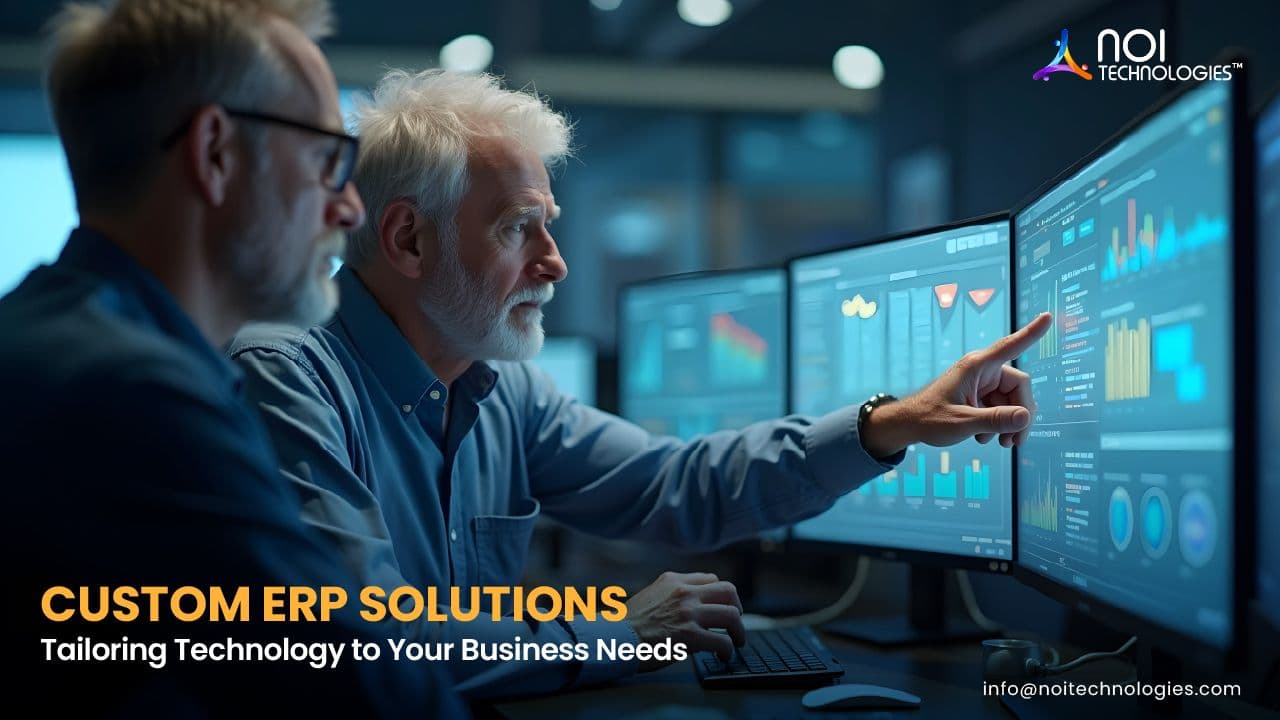 Custom ERP software development tailored to business requirements
