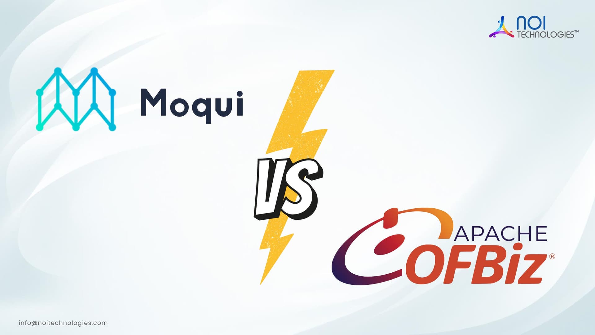 Moqui vs Apache OFBiz open-source ERP framework comparison