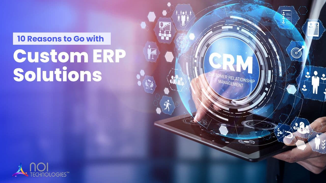 Custom ERP solution for managing business processes and data