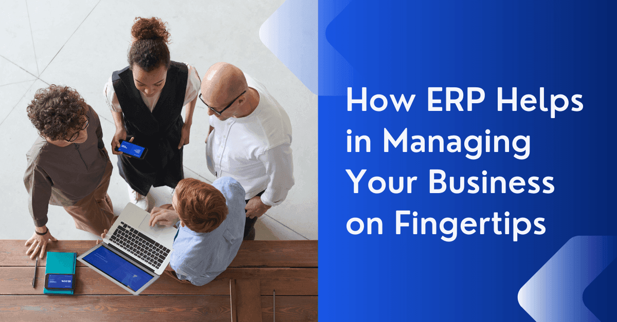 ERP software for managing business operations from one system