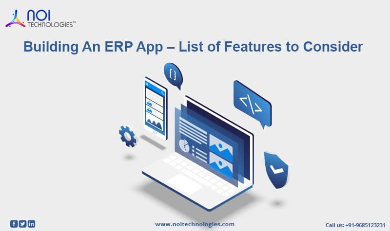 Features to consider when building an ERP application
