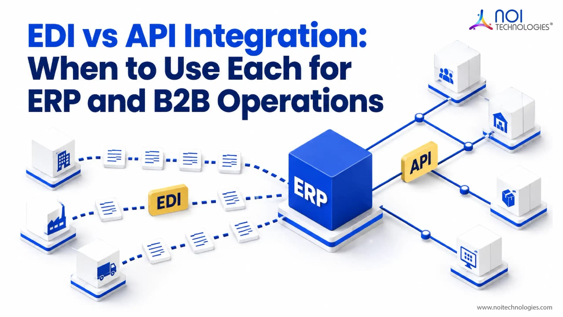 EDI vs API Integration: When to Use Each for ERP and B2B Operations